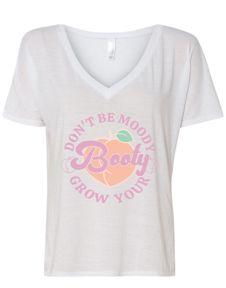 Don't Be Moody - Womens Slouchy Tee