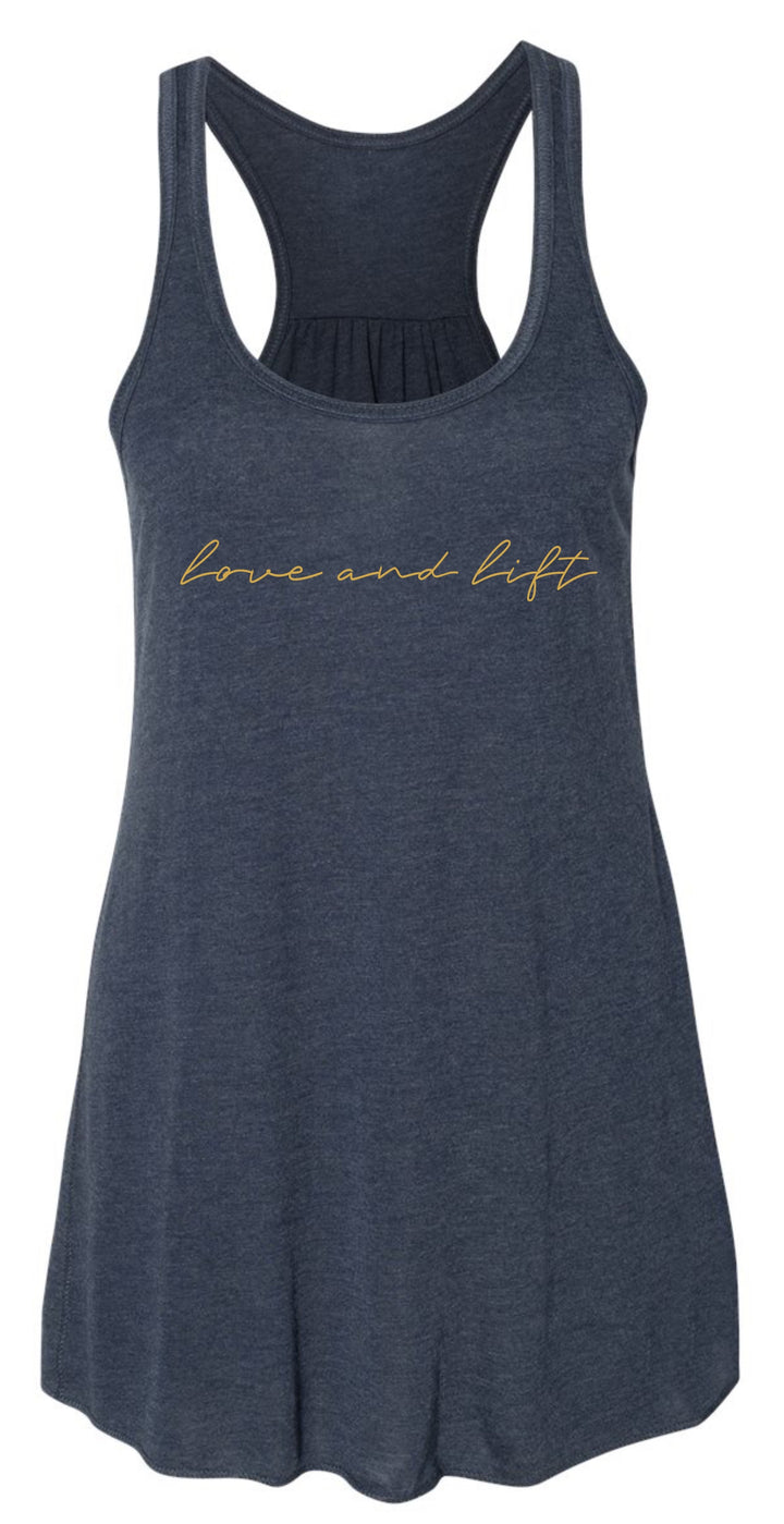 Love & Lift Script Womens Tank
