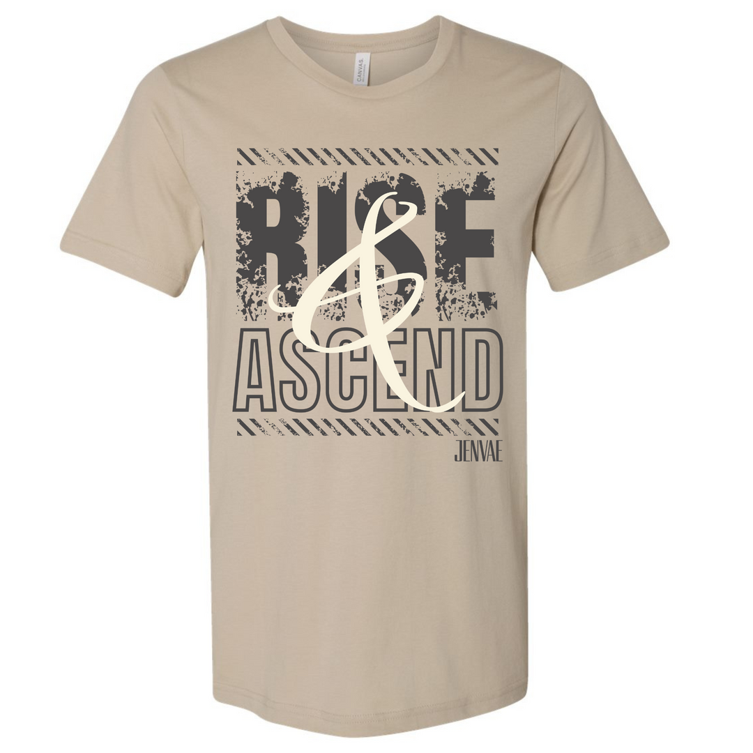 Rise & Ascend Lightweight Unisex T-shirt