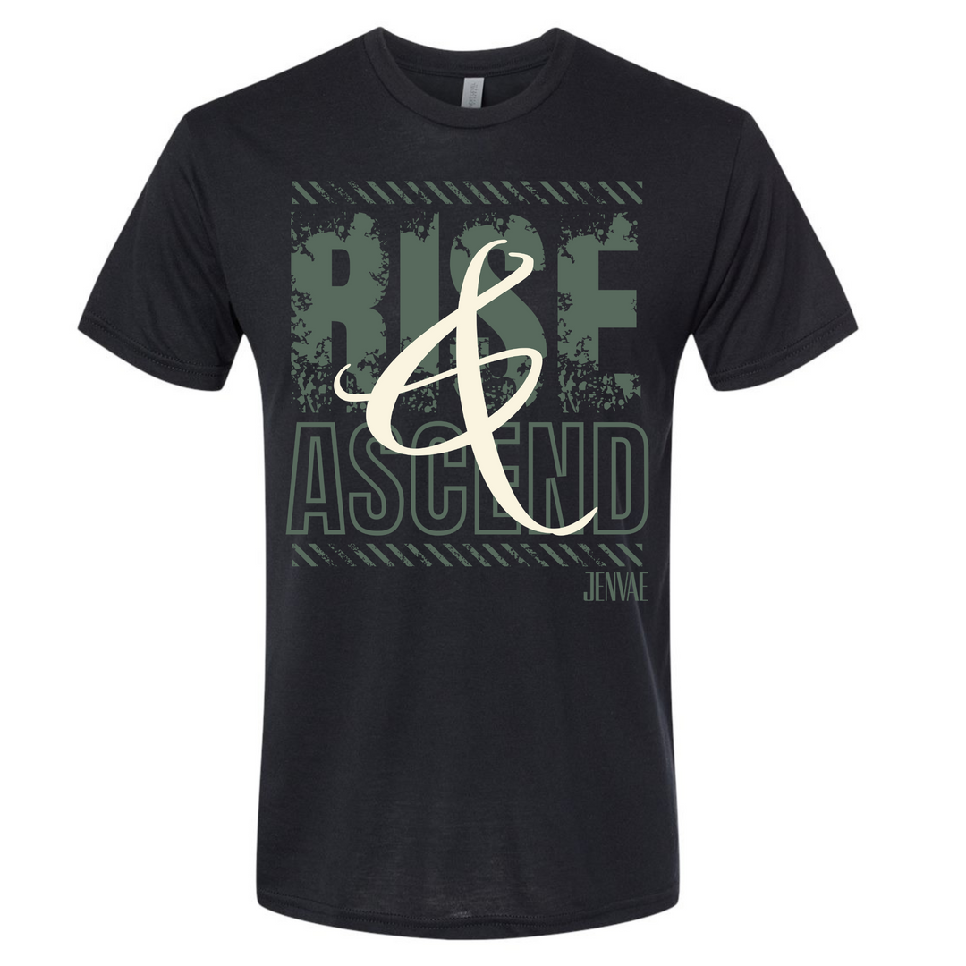 Rise & Ascend Lightweight Unisex T-shirt