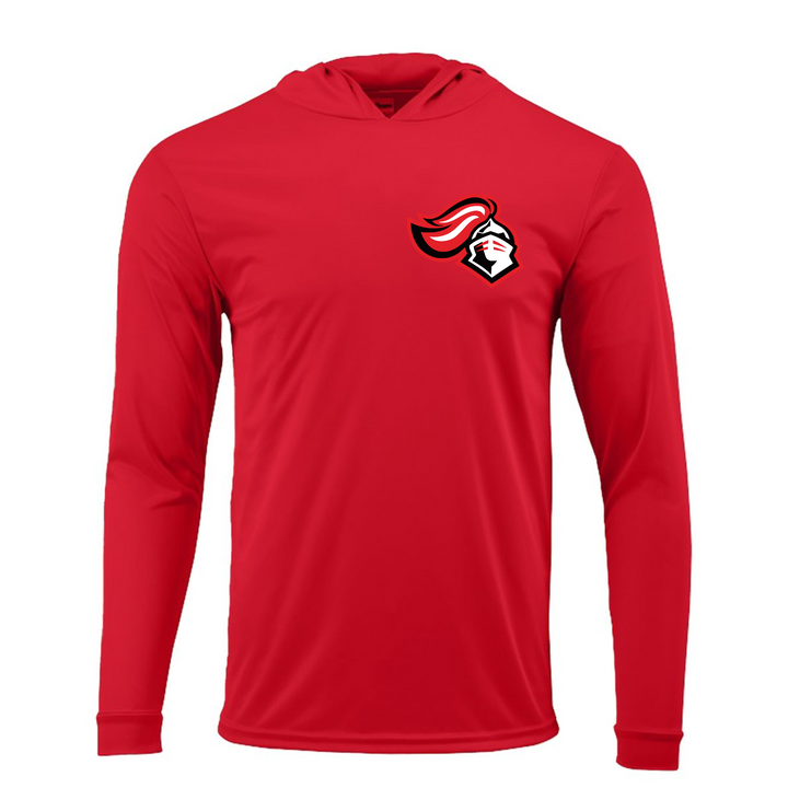 Performance Hooded Long Sleeve – Hillcrest Logo