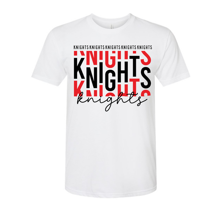 Knights Stacked Graphic Tee