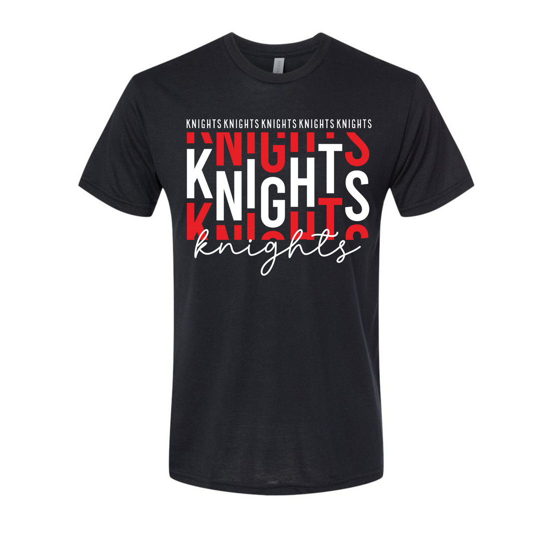 Knights Stacked Graphic Tee