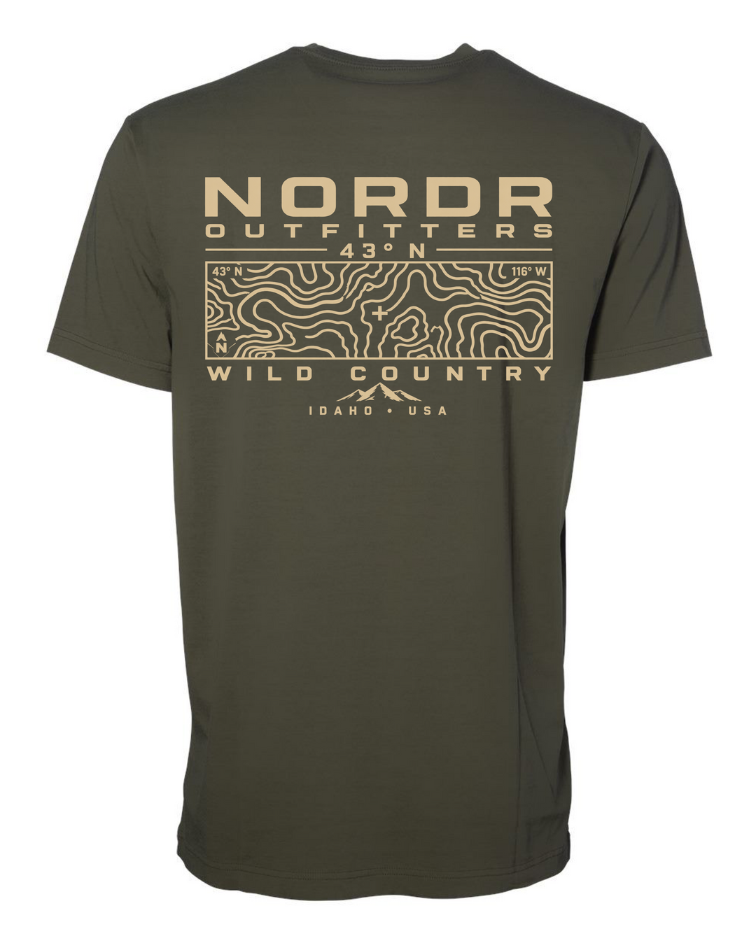 Nordr Wild Idaho Country Premium Tee