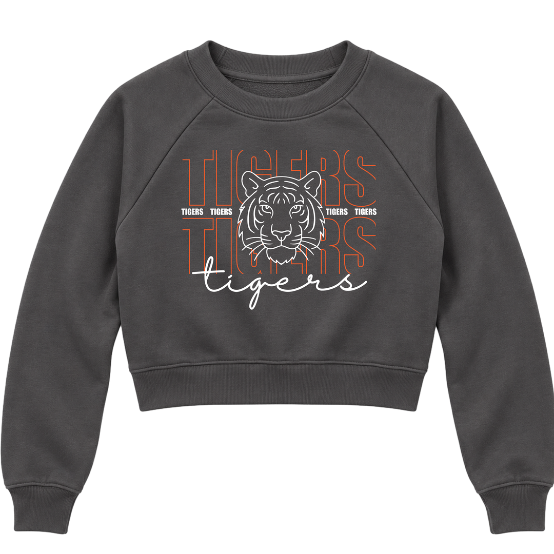 Tiger Line Women’s Cropped Crewneck