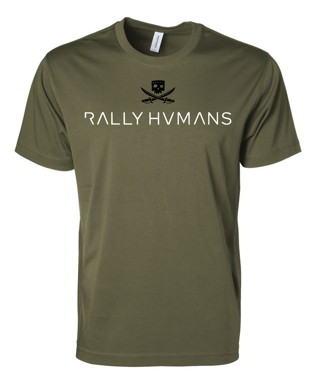 Rally Humans – Live Life Large Heavyweight Tee
