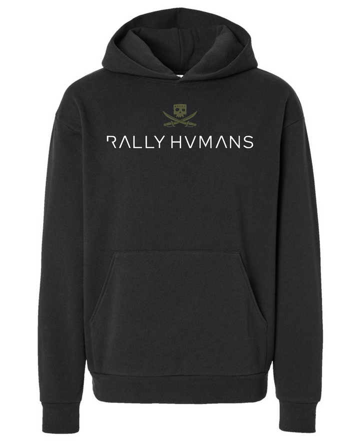 Rally Humans Live Life Large Heavyweight Hoodie