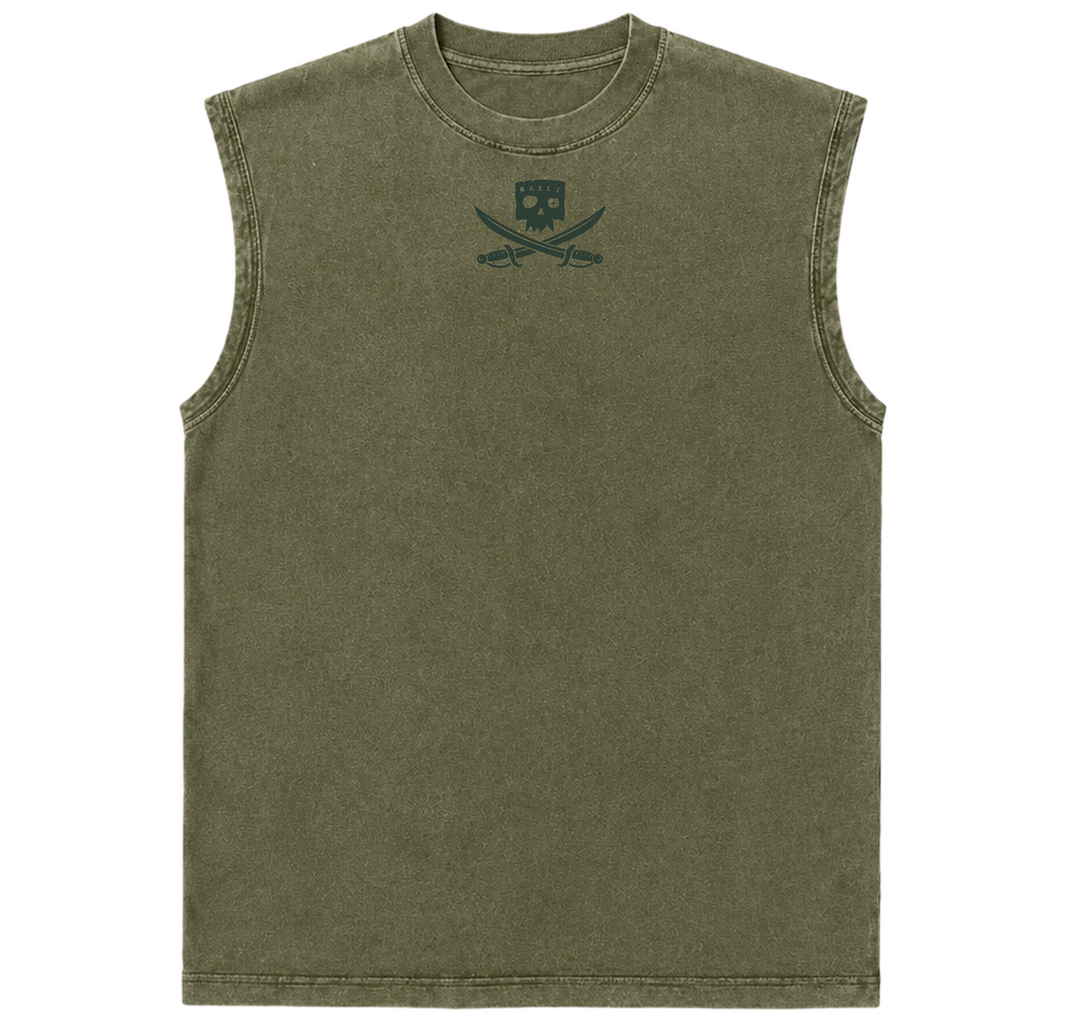 Rally Humans Vintage Washed Muscle Tank