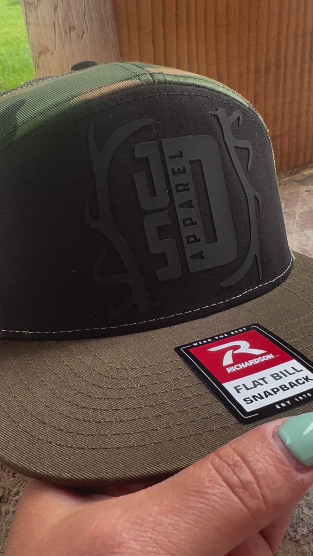 JSD Antler Richardson 168 Hat Patch